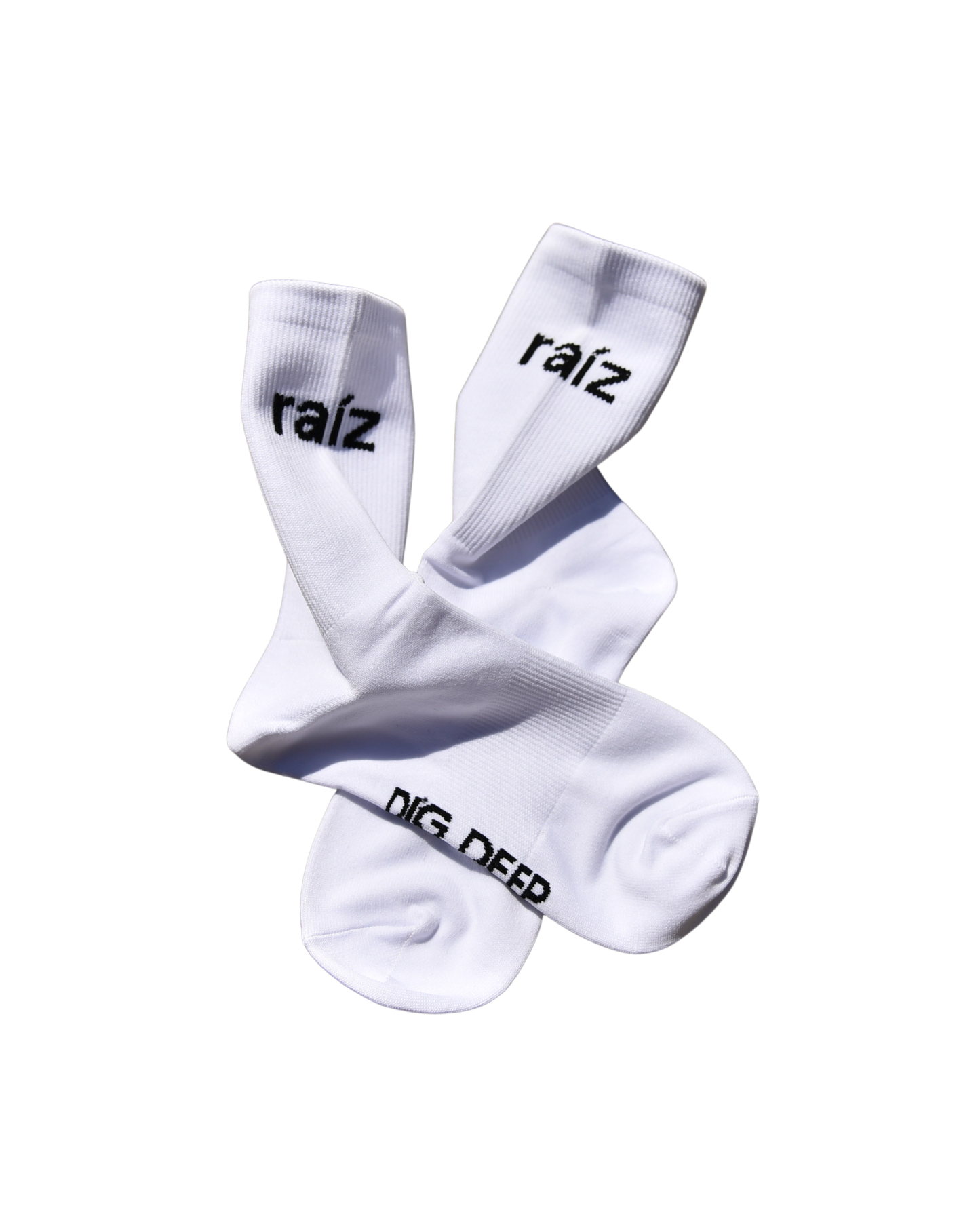 Raíz Tempo Sock 3.0 White/Black