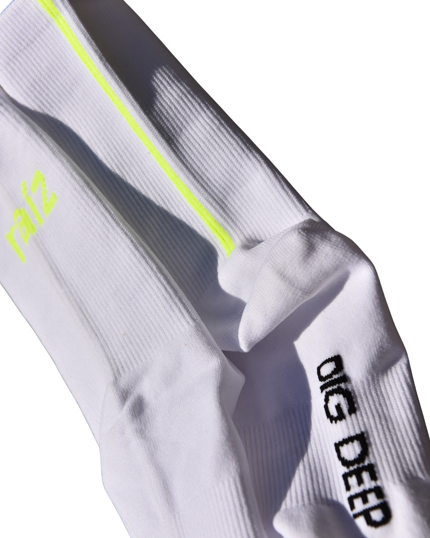 Raíz Tempo Sock 3.0 White/Citrus